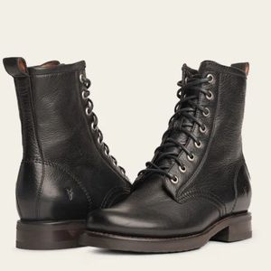 Frye Veronica Combat Boots